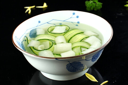 青瓜竹筍湯