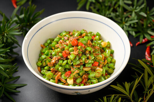 肉沫四季豆