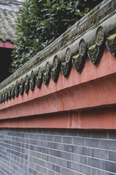 成都都江堰文廟特寫