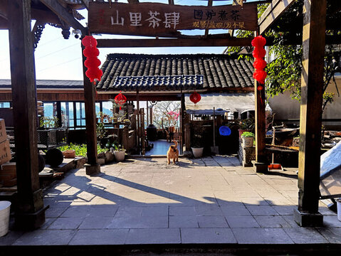 山里茶館