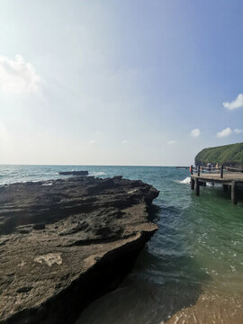 潿洲島石灘海灘