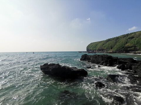 潿洲島石灘海灘