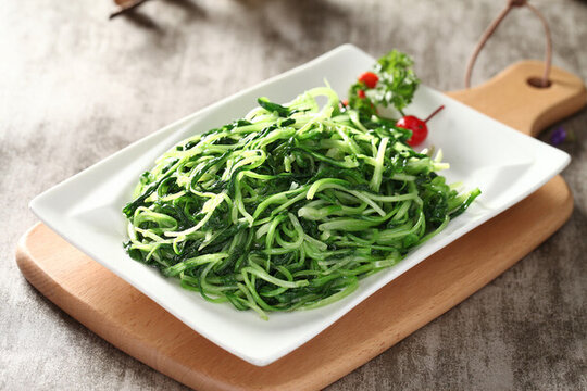 清炒雞毛菜