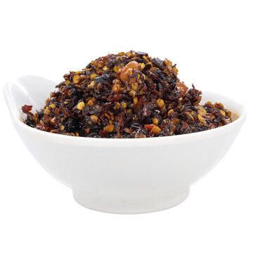 一碗香辣豆鼓白底圖