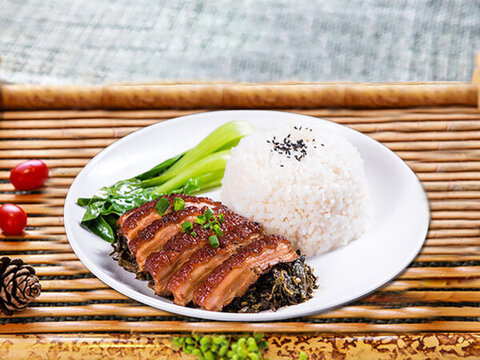 梅菜扣肉飯