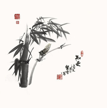 畫(huà)蟬