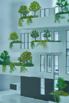 城市景觀模型森林城市2