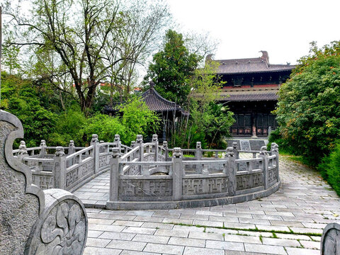 合肥文廟學宮古跡航拍