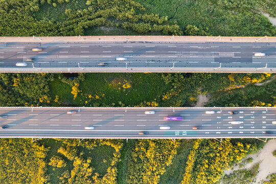 哈爾濱公路大橋航拍