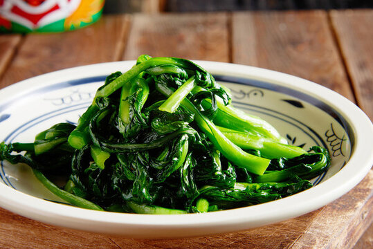 清炒油麥菜