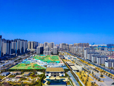 西安南郊城市建筑