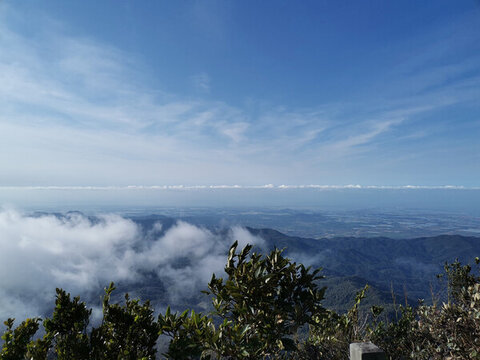 尖峰嶺云海