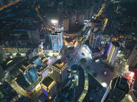 楊家坪夜景