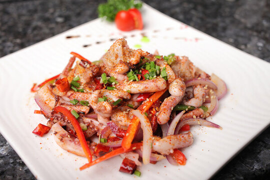 黑椒魷魚(yú)須