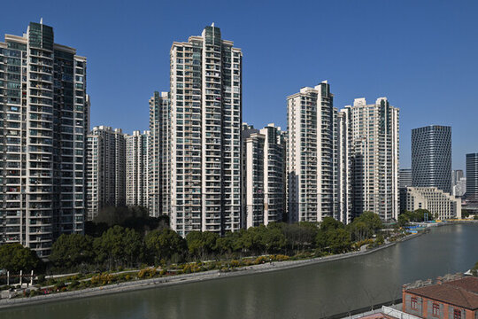 上海蘇州河沿岸建筑