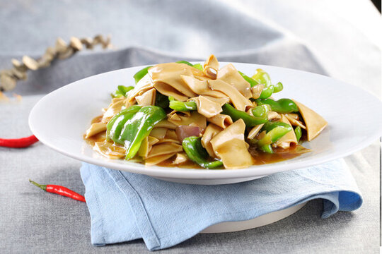 麻椒炒干豆腐