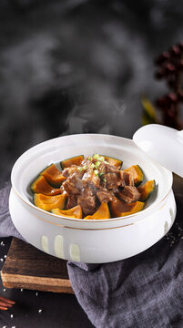 文火燜牛肉