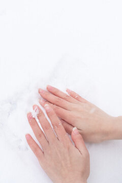 雪景人物