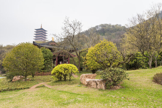 江蘇南京牛首山景區(qū)風(fēng)光