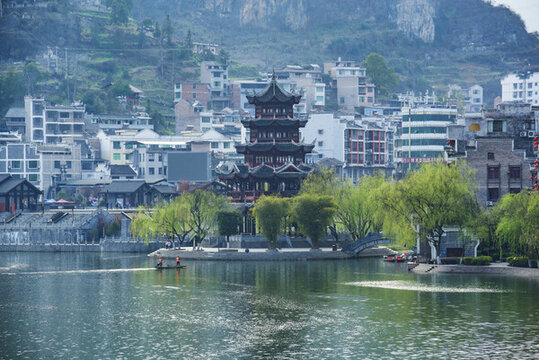 鎮(zhèn)遠(yuǎn)古城鎮(zhèn)江樓