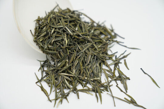茶葉翠芽雀舌高清素材