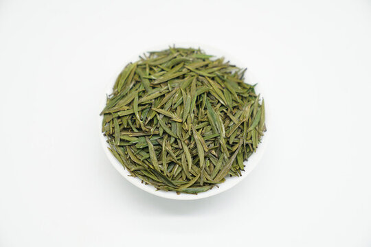 毛尖茶葉翠芽雀舌高清素材