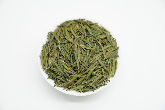 湄潭翠芽茶葉翠芽雀舌高清素材