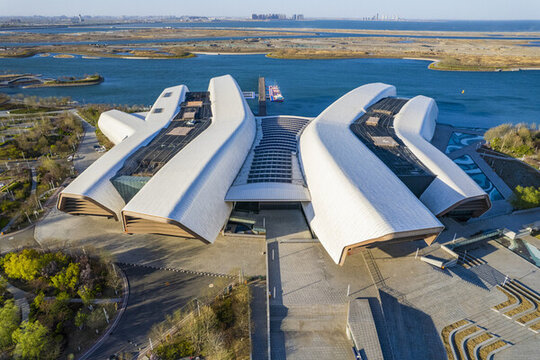 天津地標(biāo)建筑國家海洋博物館