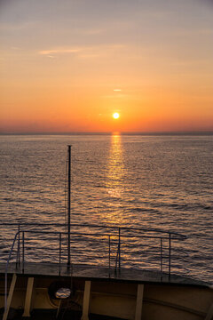 海島日落夕陽