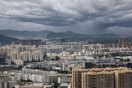 深圳寶安區(qū)都市風(fēng)光