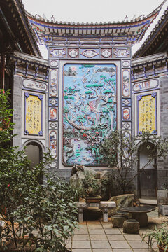 張家花園壁畫