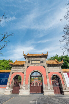 南京的朝天宮古建筑