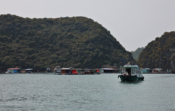 吉婆島海上漁村