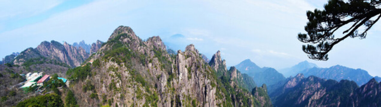黃山大景
