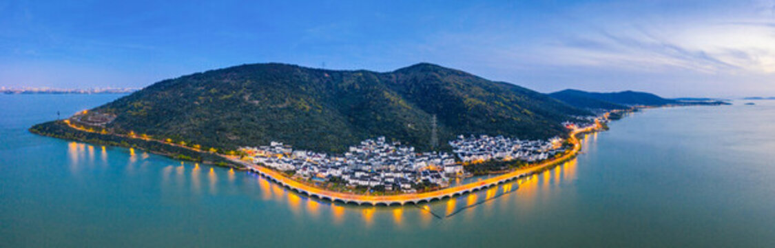 岱心灣夜景