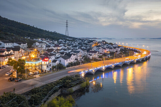 岱心灣夜色