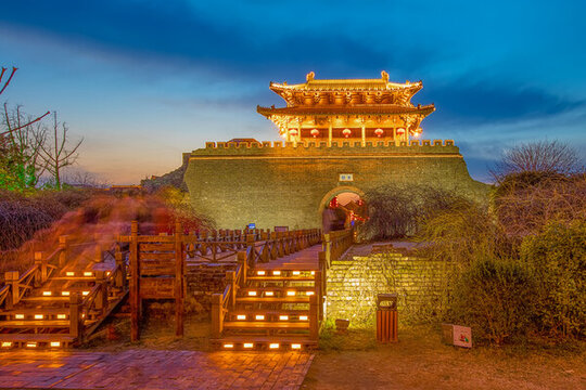 揚(yáng)州東關(guān)街夜景
