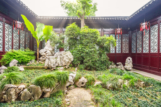 中國江蘇南京瞻園景區(qū)