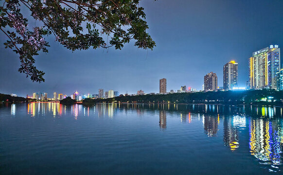 南寧南湖公園風光