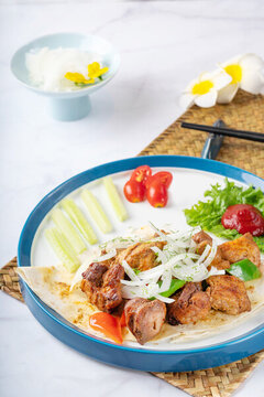 烤叻沙雞肉