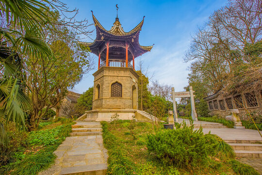 揚(yáng)州普哈丁墓園望月樓