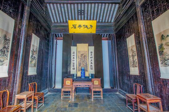 揚(yáng)州阮元宅第堂屋