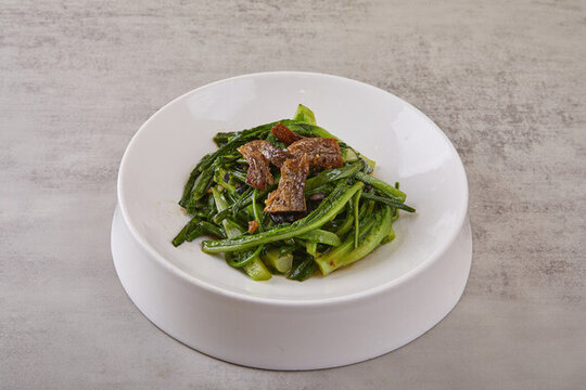 豆豉鯪魚油麥菜