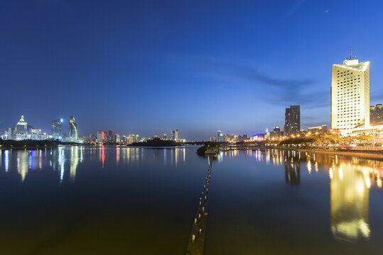 廈門筼筜湖夜景
