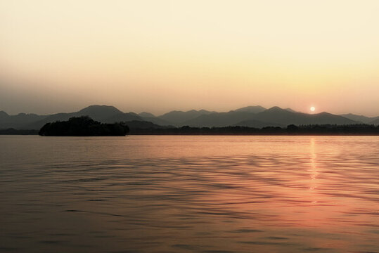 夕陽自然風(fēng)光