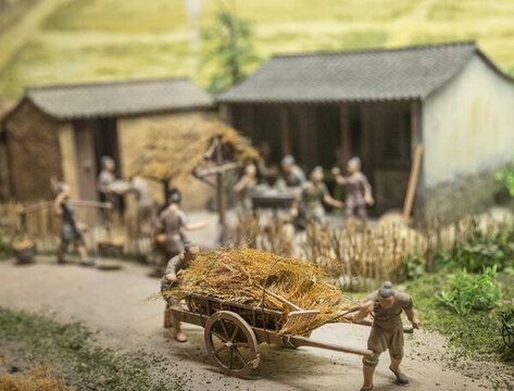 古代農(nóng)家生活場景
