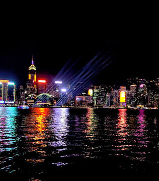 香港維港夜景燈光秀