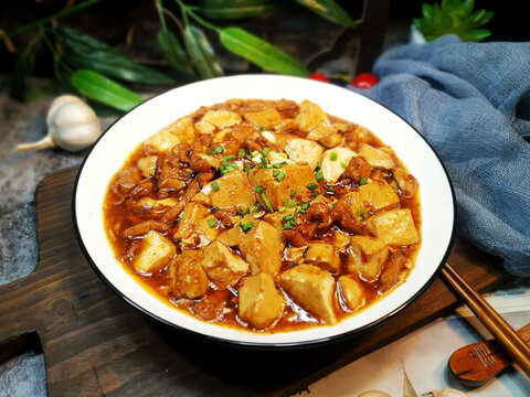 肉末豆腐