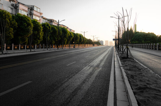清晨的街道