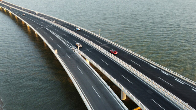 航拍廈門演武大橋